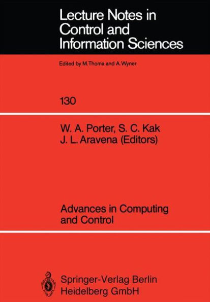 Advances in Computing and Control