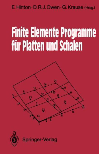 Finite Elemente Programme für Platten und Schalen