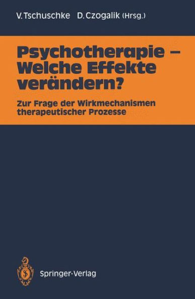 Psychotherapie - Welche Effekte verï¿½ndern?: Zur Frage der Wirkmechanismen therapeutischer Prozesse