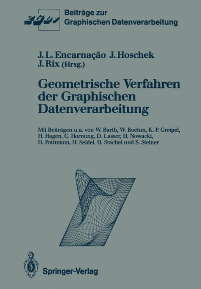 Geometrische Verfahren der Graphischen Datenverarbeitung