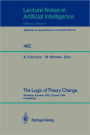 The Logic of Theory Change: Workshop, Konstanz, FRG, October 13-15, 1989, Proceedings / Edition 1