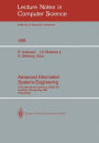 Advanced Information Systems Engineering: Third International Conference CAiSE '91, Trondheim, Norway, May 13-15, 1991