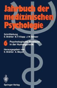 Title: Psychologische Probleme in der Humangenetik, Author: Elmar Brïhler