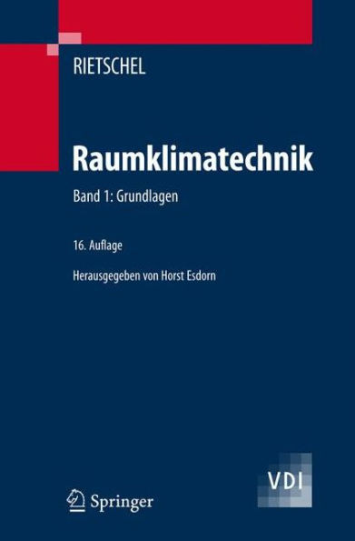 Raumklimatechnik: Grundlagen / Edition 16
