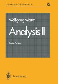 Title: Analysis II, Author: Wolfgang Walter
