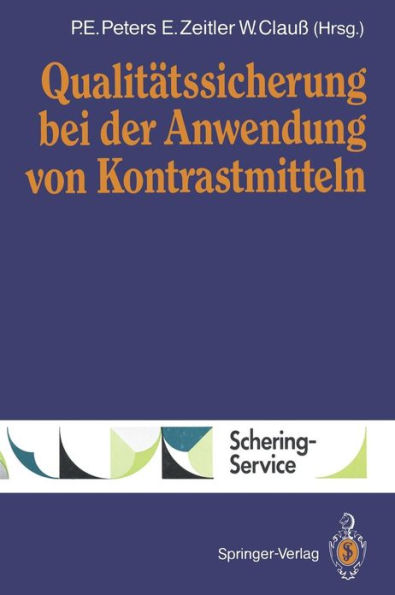 Qualitï¿½tssicherung bei der Anwendung von Kontrastmitteln