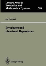Title: Invariance and Structural Dependence, Author: Jan Odelstad