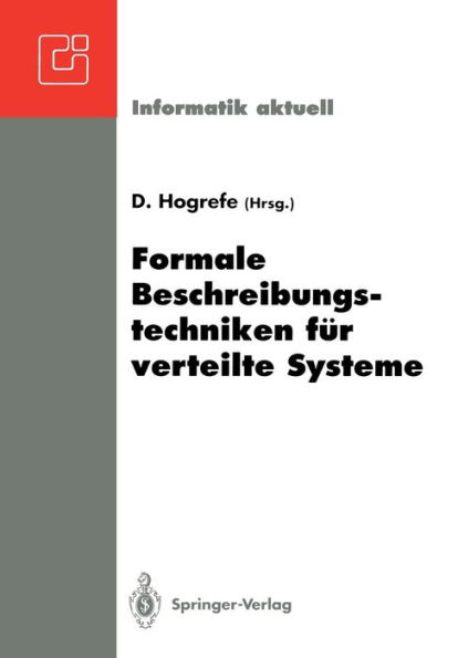 Formale Beschreibungstechniken fï¿½r verteilte Systeme