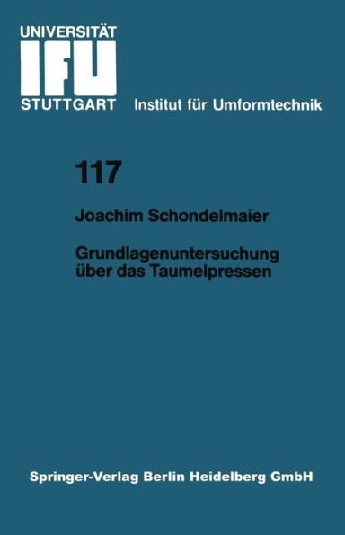 Grundlagenuntersuchung ï¿½ber das Taumelpressen