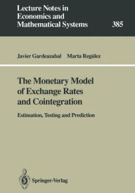 Title: The Monetary Model of Exchange Rates and Cointegration: Estimation, Testing and Prediction, Author: Javier Gardeazabal