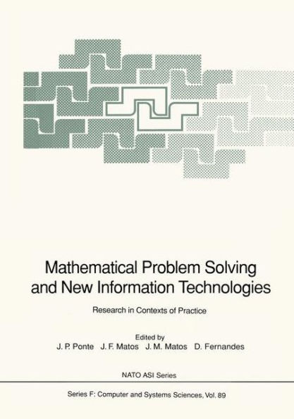 Mathematical Problem Solving and New Information Technologies: Research in Contexts of Practice / Edition 1