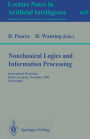 Nonclassical Logics and Information Processing: International Workshop, Berlin, Germany, November 9-10, 1990. Proceedings
