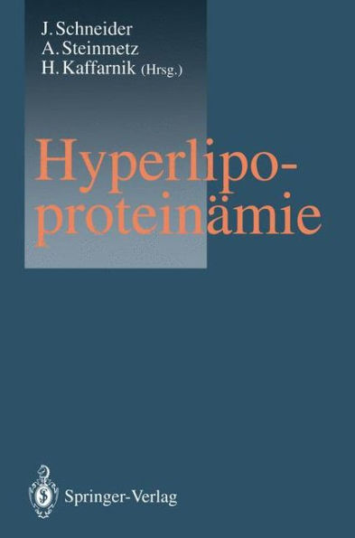 Hyperlipoproteinï¿½mie