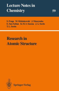 Title: Research in Atomic Structure, Author: S. Fraga