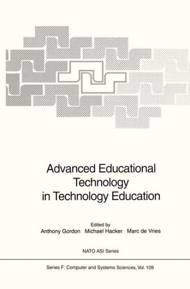 Advanced Educational Technology in Technology Education / Edition 1