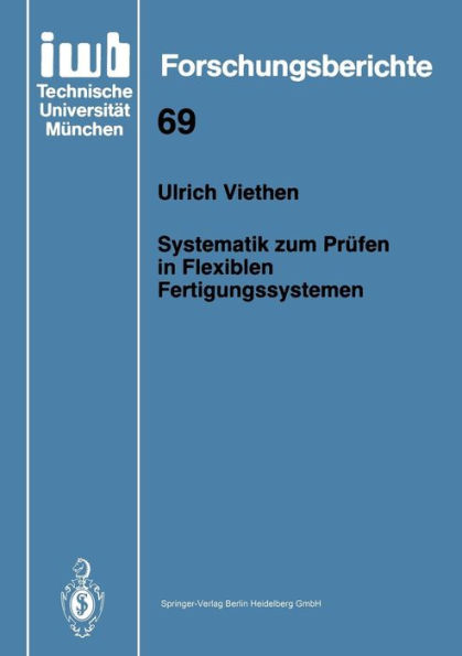 Systematik zum Prï¿½fen in Flexiblen Fertigungssystemen