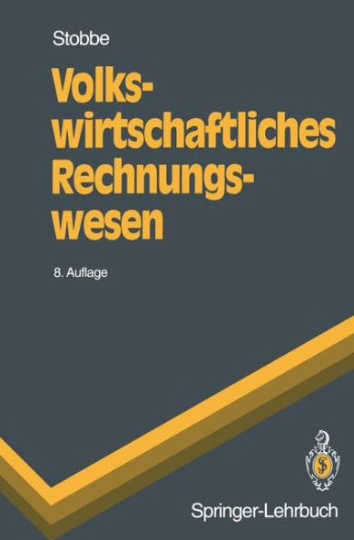 Volkswirtschaftliches Rechnungswesen / Edition 8