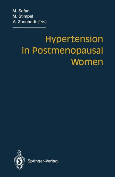 Hypertension in Postmenopausal Women / Edition 1