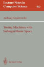Turing Machines with Sublogarithmic Space / Edition 1