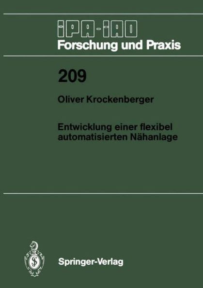 Entwicklung einer flexibel automatisierten Nï¿½hanlage