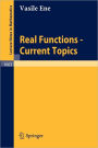 Real Functions - Current Topics