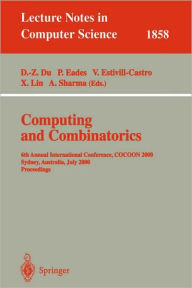 Title: Computing and Combinatorics: First Annual International Conference, COCOON '95, Xi'an, China, August 24-26, 1995. Proceedings / Edition 1, Author: Ding-Zhu Du