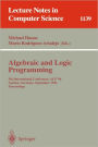 Algebraic and Logic Programming: 5th International Conference, ALP '96, Aachen, Germany, September 25 - 27, 1996. Proceedings / Edition 1