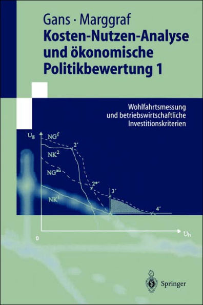 Kosten-Nutzen-Analyse und ï¿½konomische Politikbewertung 1: Wohlfahrtsmessung und betriebswirtschaftliche Investitionskriterien