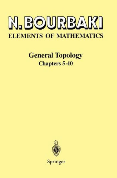 General Topology: Chapters 5-10 / Edition 1