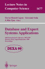 Database and Expert Systems Applications: 10th International Conference, DEXA'99, Florence, Italy, August 30 - September 3, 1999, Proceedings