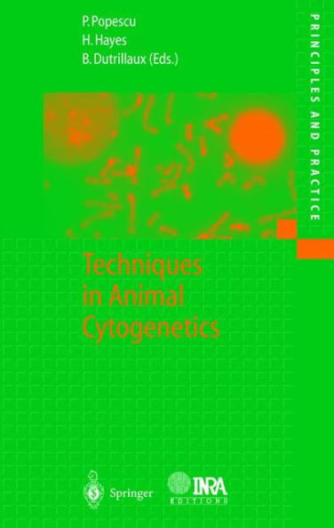 Techniques in Animal Cytogenetics / Edition 1