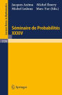 Seminaire de Probabilites XXXIV / Edition 1