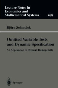 Title: Omitted Variable Tests and Dynamic Specification: An Application to Demand Homogeneity, Author: Björn Schmolck