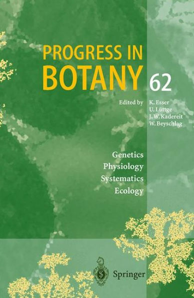 Progress in Botany: Genetics Physiology Systematics Ecology / Edition 1