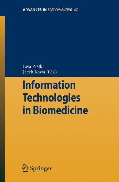 Information Technologies in Biomedicine / Edition 1