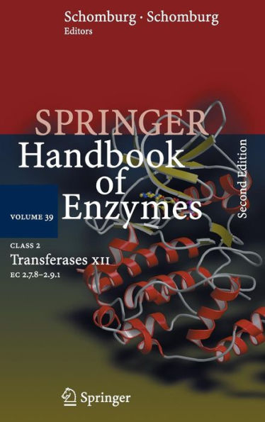 Class 2 Transferases XII: EC 2.7.8 - 2.9.1 / Edition 2