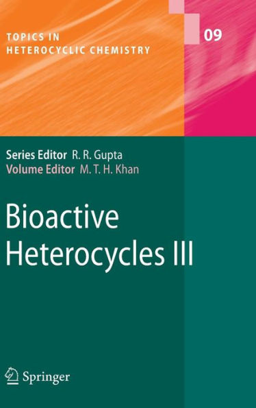 Bioactive Heterocycles III / Edition 1