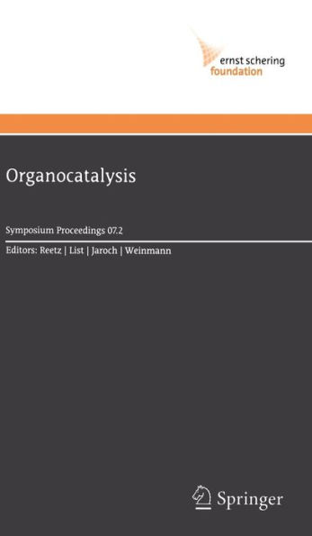 Organocatalysis / Edition 1