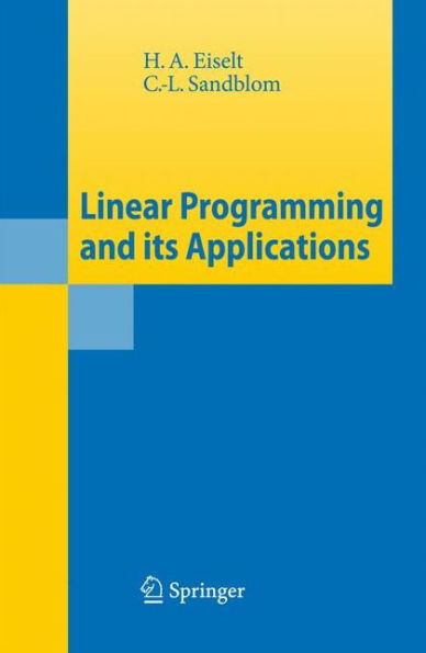 Linear Programming and its Applications / Edition 1