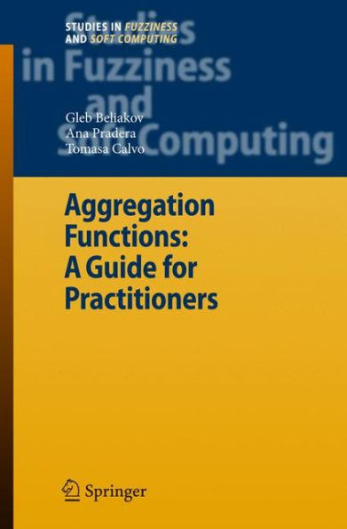 Aggregation Functions: A Guide for Practitioners / Edition 1
