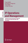 IP Operations and Management: 7th IEEE International Workshop, IPOM 2007 San José, USA, October 31 - November 2, 2007 Proceedings