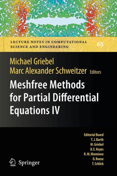 Meshfree Methods for Partial Differential Equations IV / Edition 1