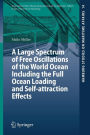 A Large Spectrum of Free Oscillations of the World Ocean Including the Full Ocean Loading and Self-attraction Effects