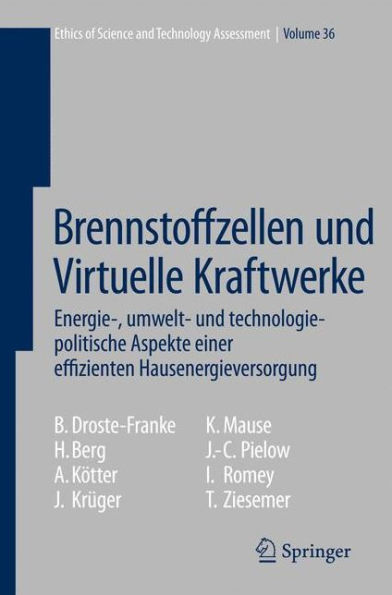 Brennstoffzellen und Virtuelle Kraftwerke: Energie-, umwelt- und technologiepolitische Aspekte einer effizienten Hausenergieversorgung / Edition 1