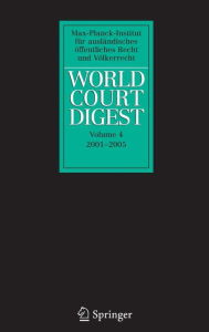 Title: World Court Digest 2001 - 2005, Author: Petra Minnerop