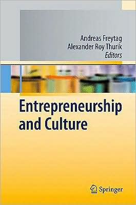 Entrepreneurship and Culture / Edition 1