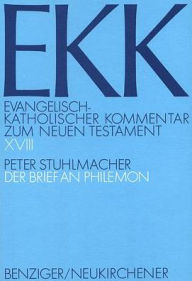 Title: Der Brief an Philemon, Author: Peter Stuhlmacher