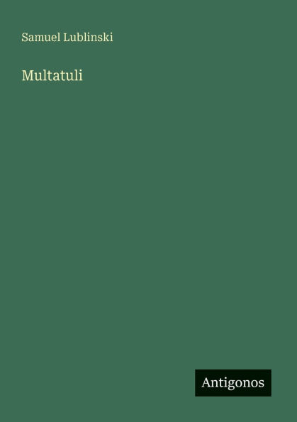 Multatuli