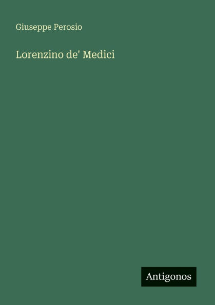 Lorenzino de' Medici