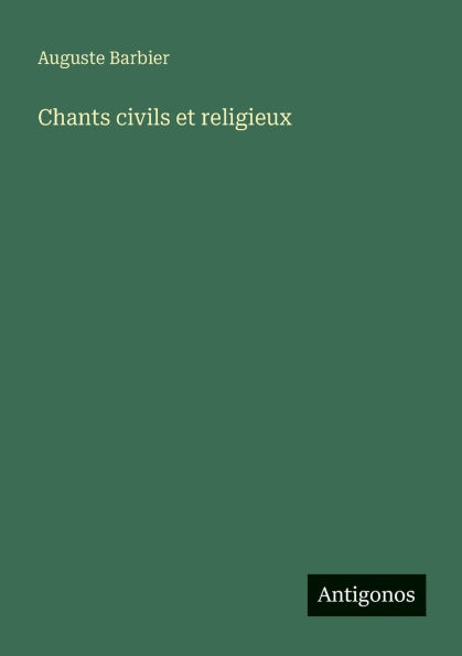 Chants civils et religieux